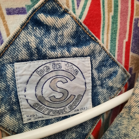 Vintage Denim Jacket - Current Seen - Picture 4 of 6